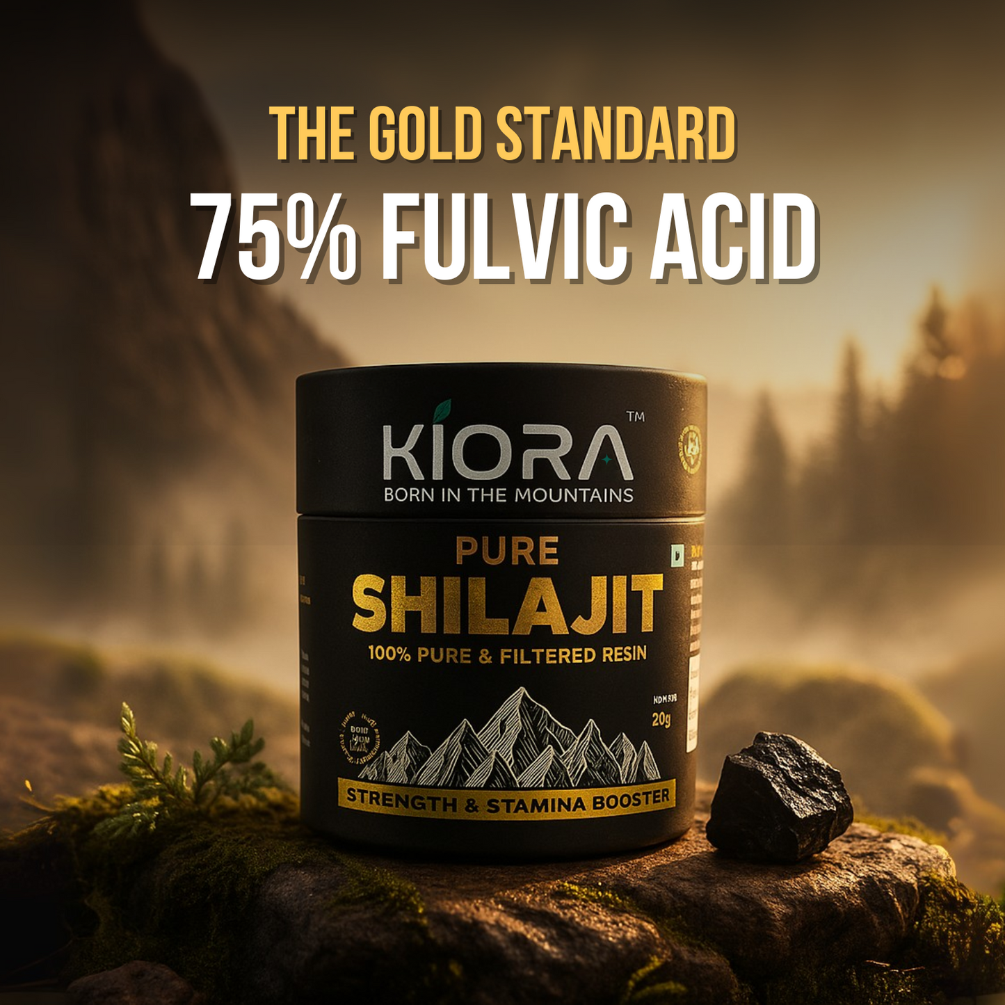Kiora Pure Himalayan Shilajit Resin